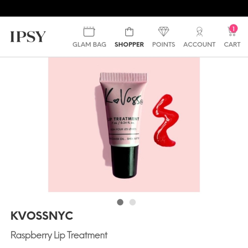 KVOSSNYC Raspberry Lip Treatment BNIB